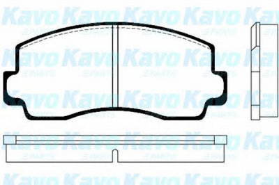 KAVO PARTS bp5512 -  Комплект тормозных колодок, дисковый тормоз